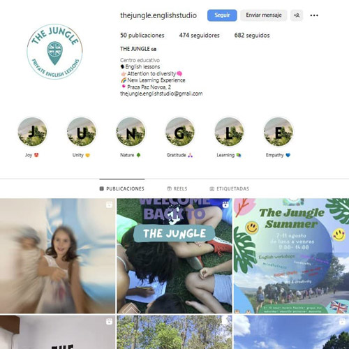 Ir al Instagram de The Jungle